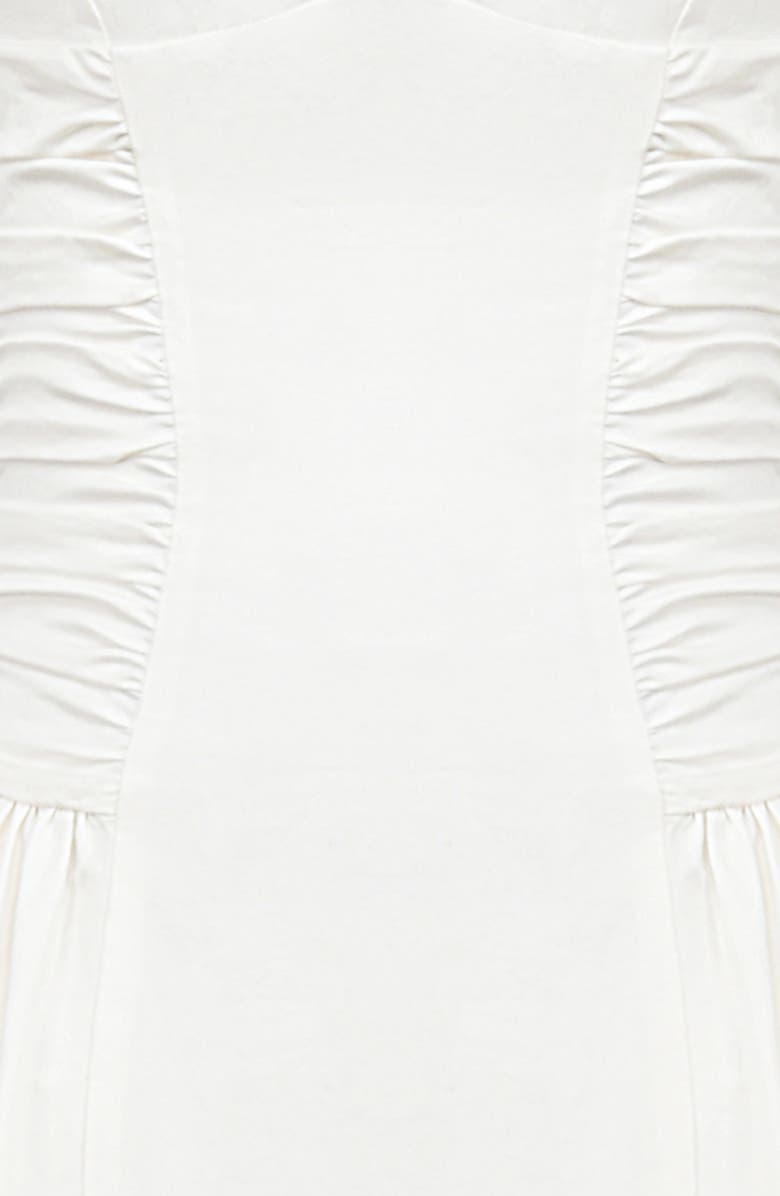 HOUSE OF CB Georgiana Strapless Stretch Cotton Fit & Flare Dress, Alternate, color, 