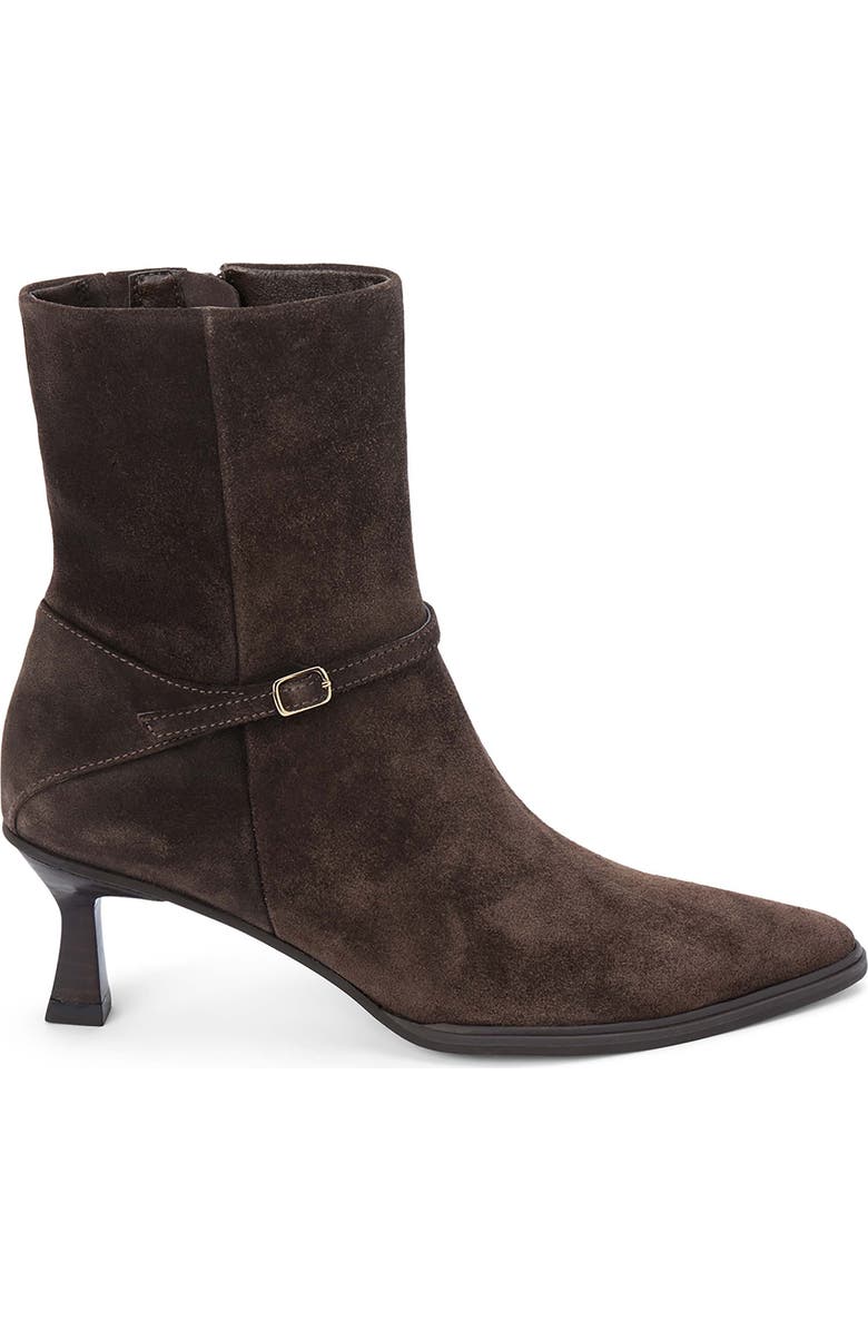 Matisse Ilana Pointed Toe Bootie, Alternate, color, Dark Chocolate