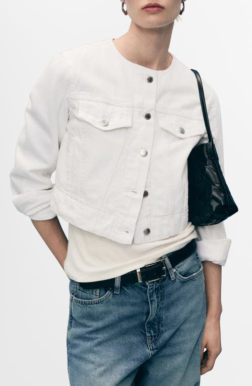Mango Crop Denim Jacket