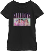KPop Demon Hunters Girl's KPop Demon Hunters Saja Boys Group Shot Graphic T-Shirt