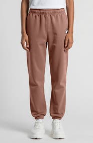 Dalix Heartly Ghost Midweight Relaxed Fleece Track Pants