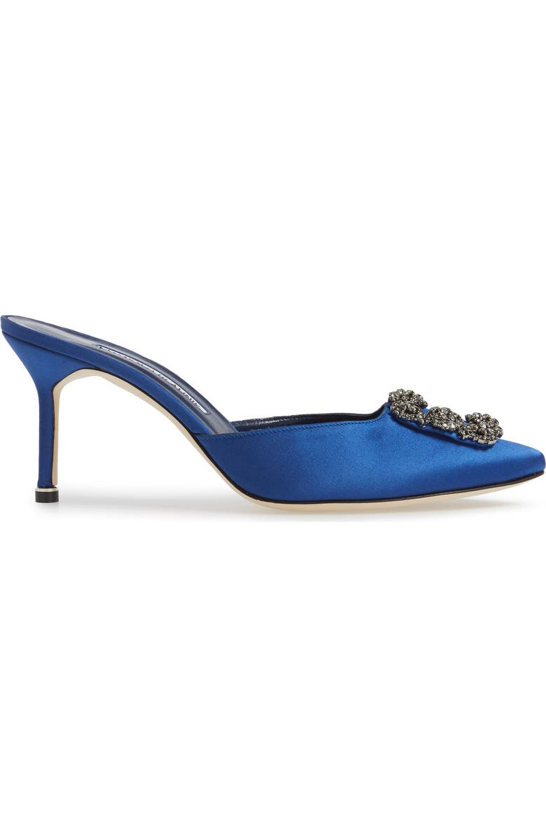 Manolo Blahnik Hangisi Embellished Mule, Alternate, color,