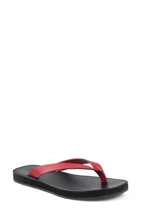 Beachtime Leather Flip Flop