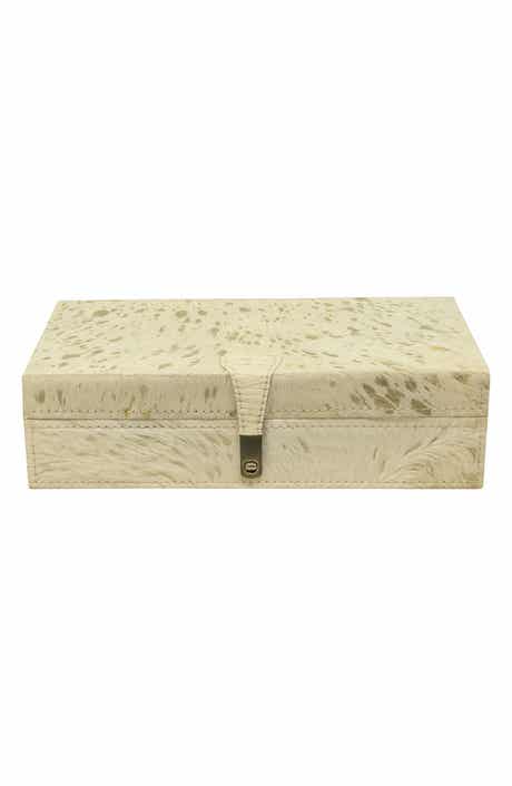 R16 HOME Speckle Faux Fur Box