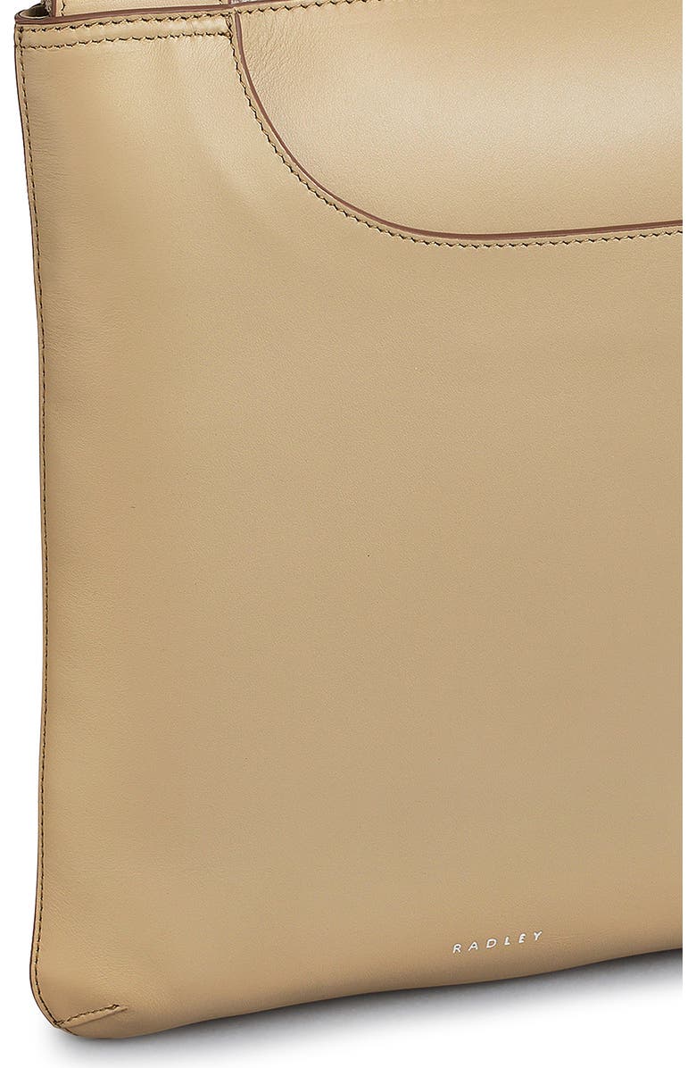 Radley Pockets Medium Ziptop Crossbody Bag, Alternate, color, Stone