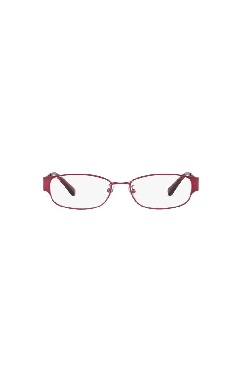 Sferoflex 54mm Rectangle optical glasses, Alternate, color, Red