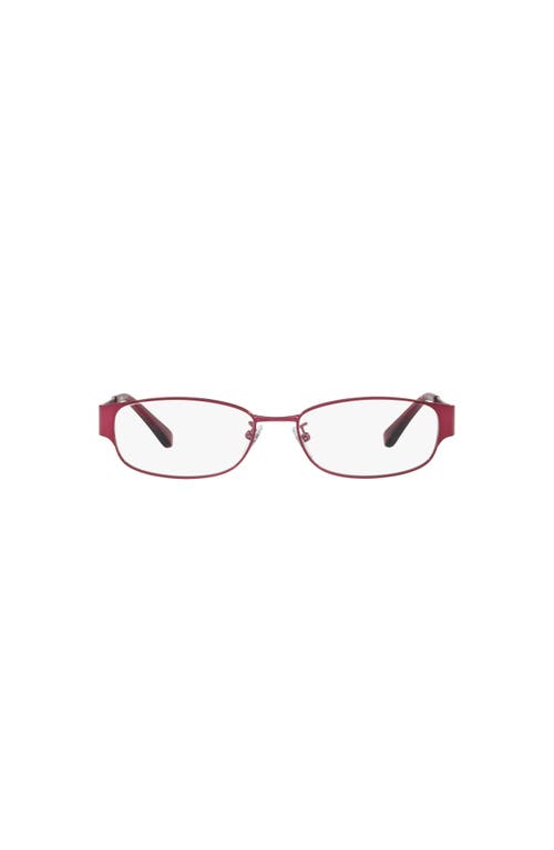 Sferoflex 54mm Rectangle Optical Glasses In Pink