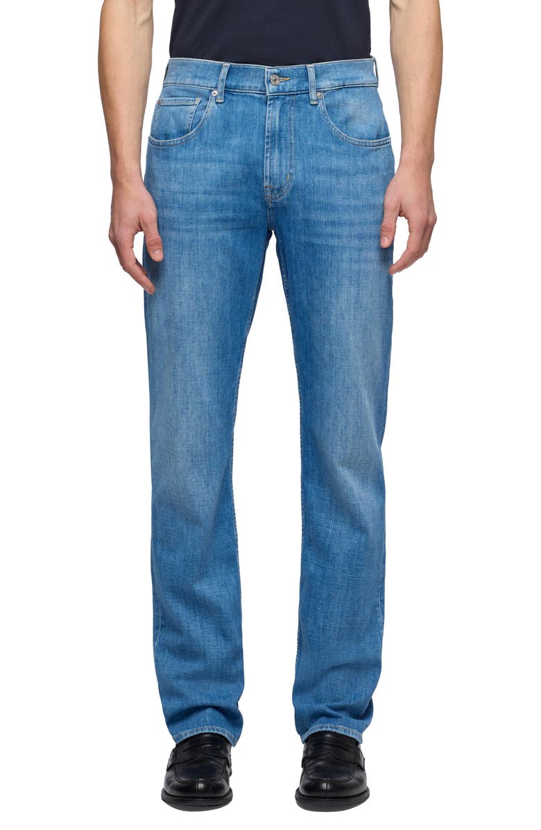 7 For All Mankind The Straight Leg Jeans, Main, color, High Point