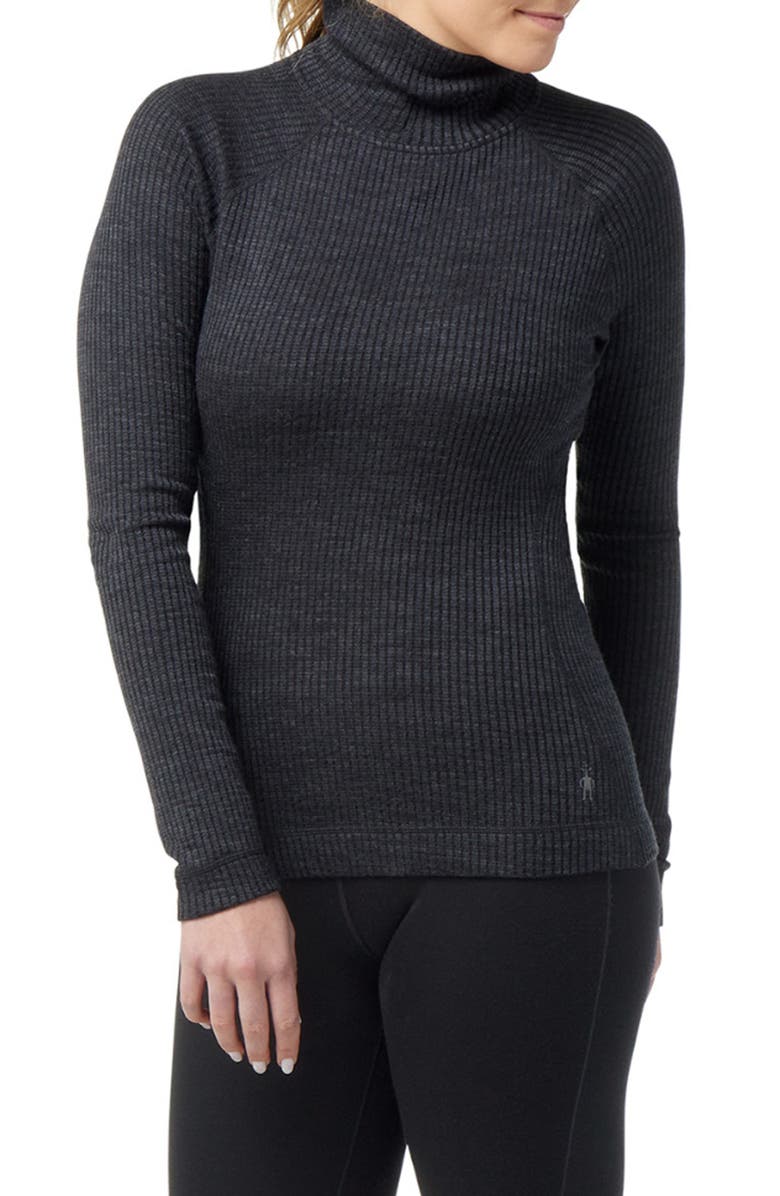 Smartwool Long Sleeve Merino Wool Turtleneck Top, Main, color,