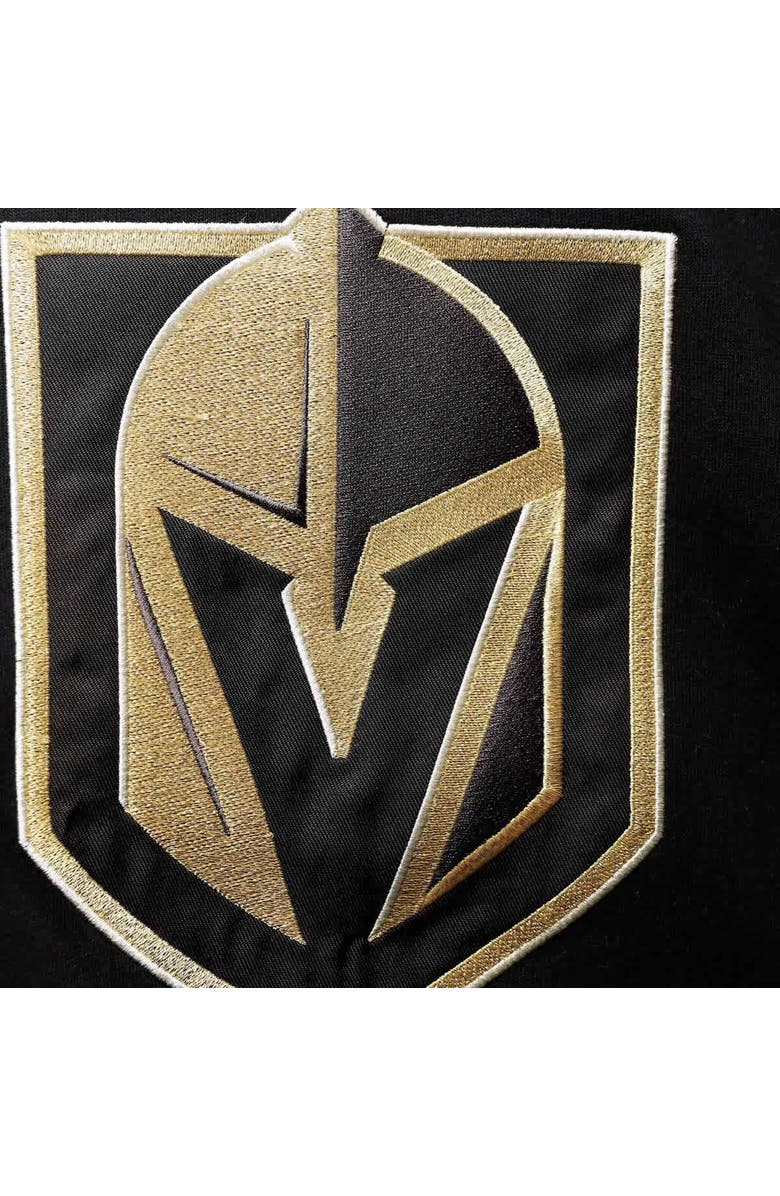 '47 Men's '47 Mark Stone Black Vegas Golden Knights Player Name & Number Lacer Pullover Hoodie, Alternate, color, 