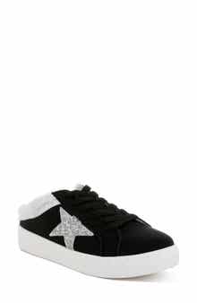 LONDON RAG Moxie Faux Shearling Trim Sneaker