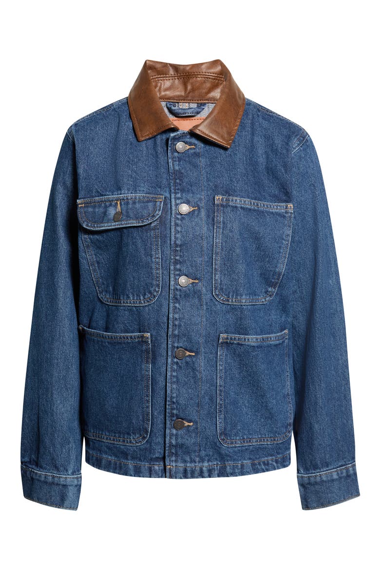 Denim Field Jacket, Alternate, color, HARVESTER