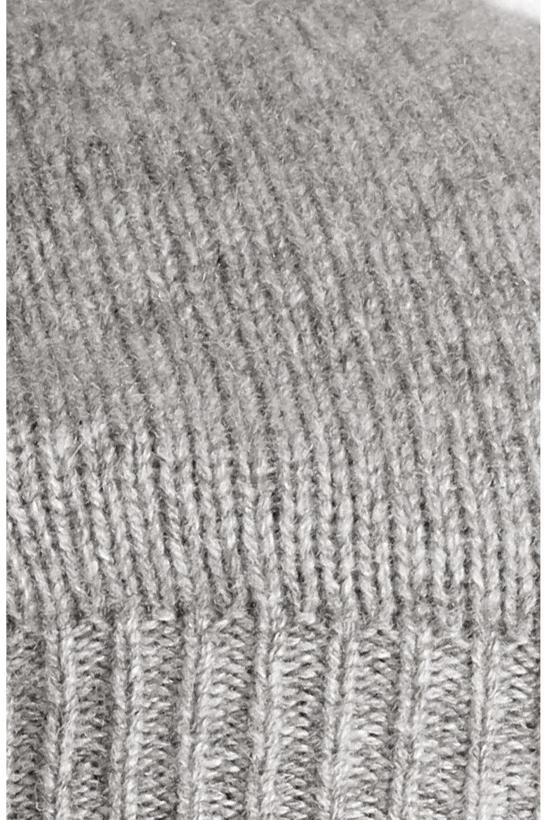 Cashmere Beret, Alternate, color, GREY HEATHER