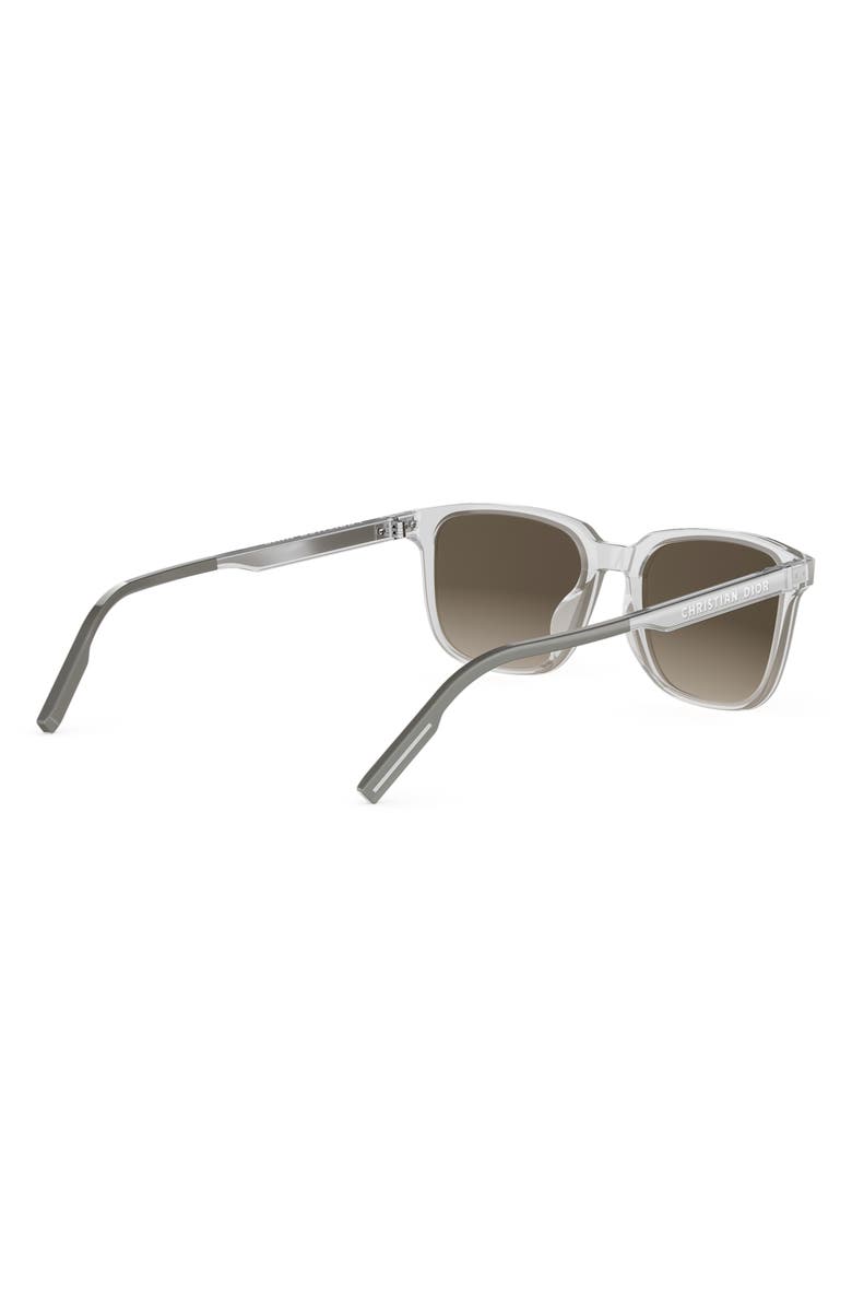 DIOR Tag SU 56mm Gradient Geometric Sunglasses, Alternate, color, Grey/ Other / Gradient Brown