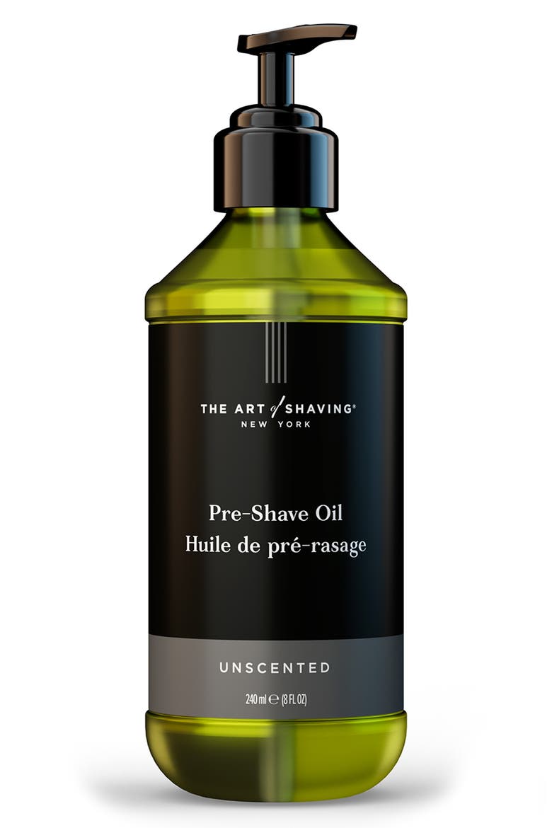 The Art of Shaving® Large Unscented Pre-Shave Oil with Pump, Main, color, NO COLOR