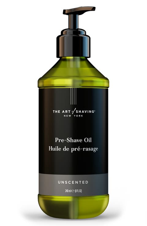 ® Large Unscented Pre-Shave Oil with Pump
