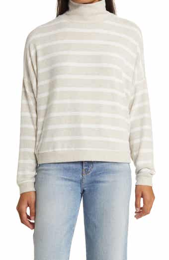 Lucky Brand Cloud Mock Neck Sweater