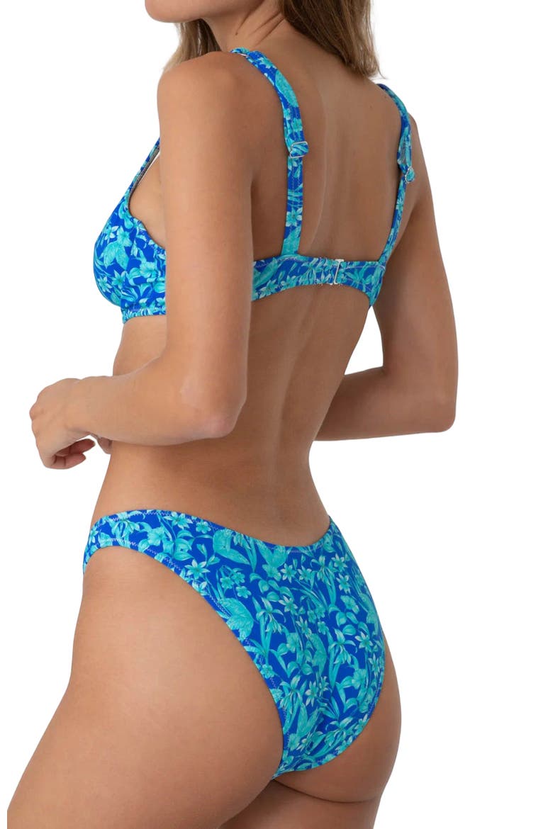 Capri Top, Alternate, color, Blue Floral