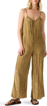 Steve Madden Desdemona Crinkled Jumpsuit