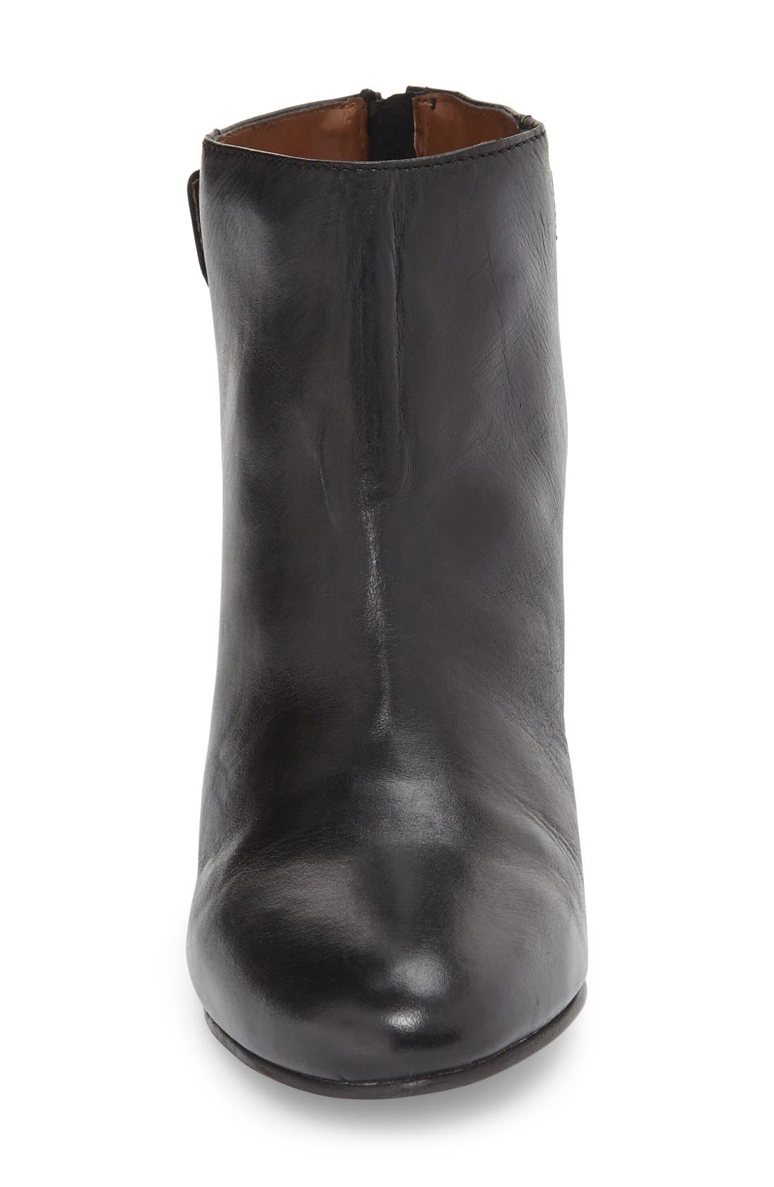 Bonnet Bootie, Alternate, color, BLACK
