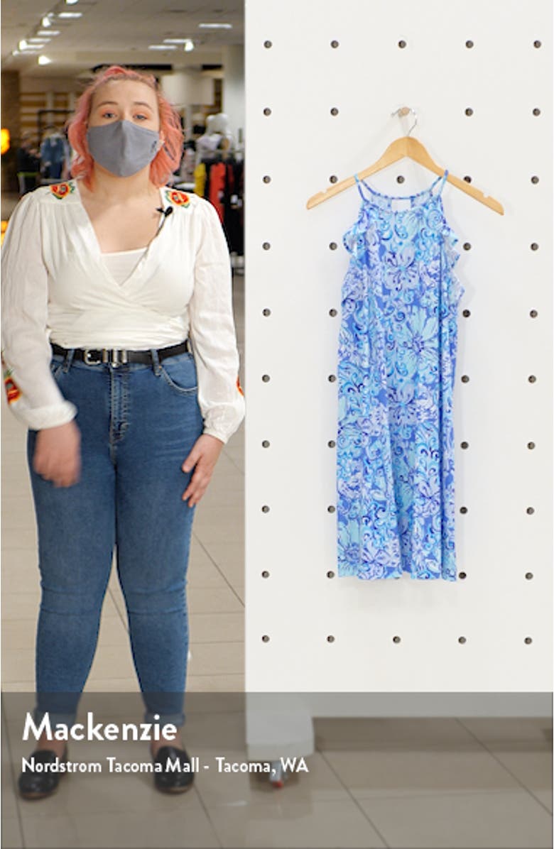 Billie Ruffle Swing Dress, sales video thumbnail