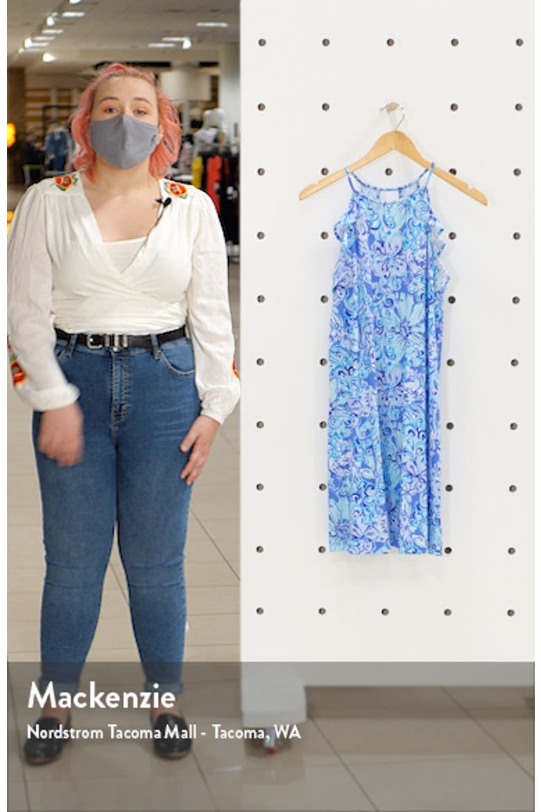 Billie Ruffle Swing Dress video