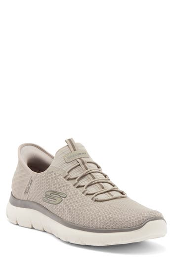Skechers Summits Knit Sneaker In Taupe
