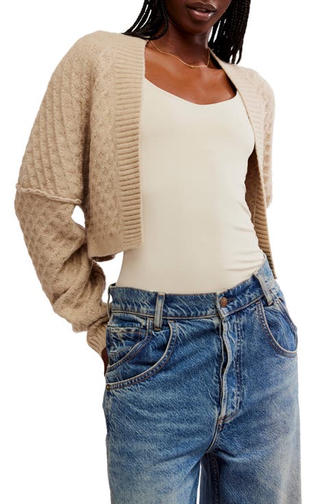 Marlowe Texture Crop Cardigan