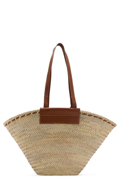 Palm Leaf Tote