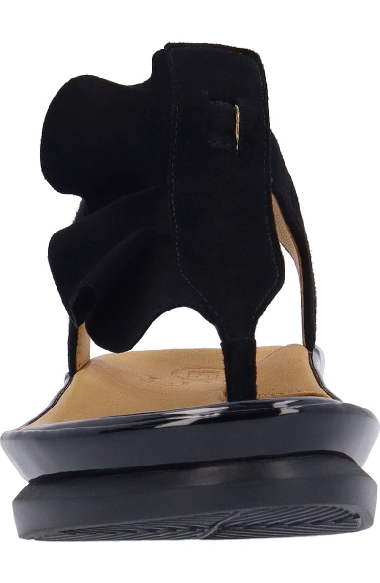 L'Amour des Pieds Vendala Ankle Strap Sandal, Alternate, color, Black