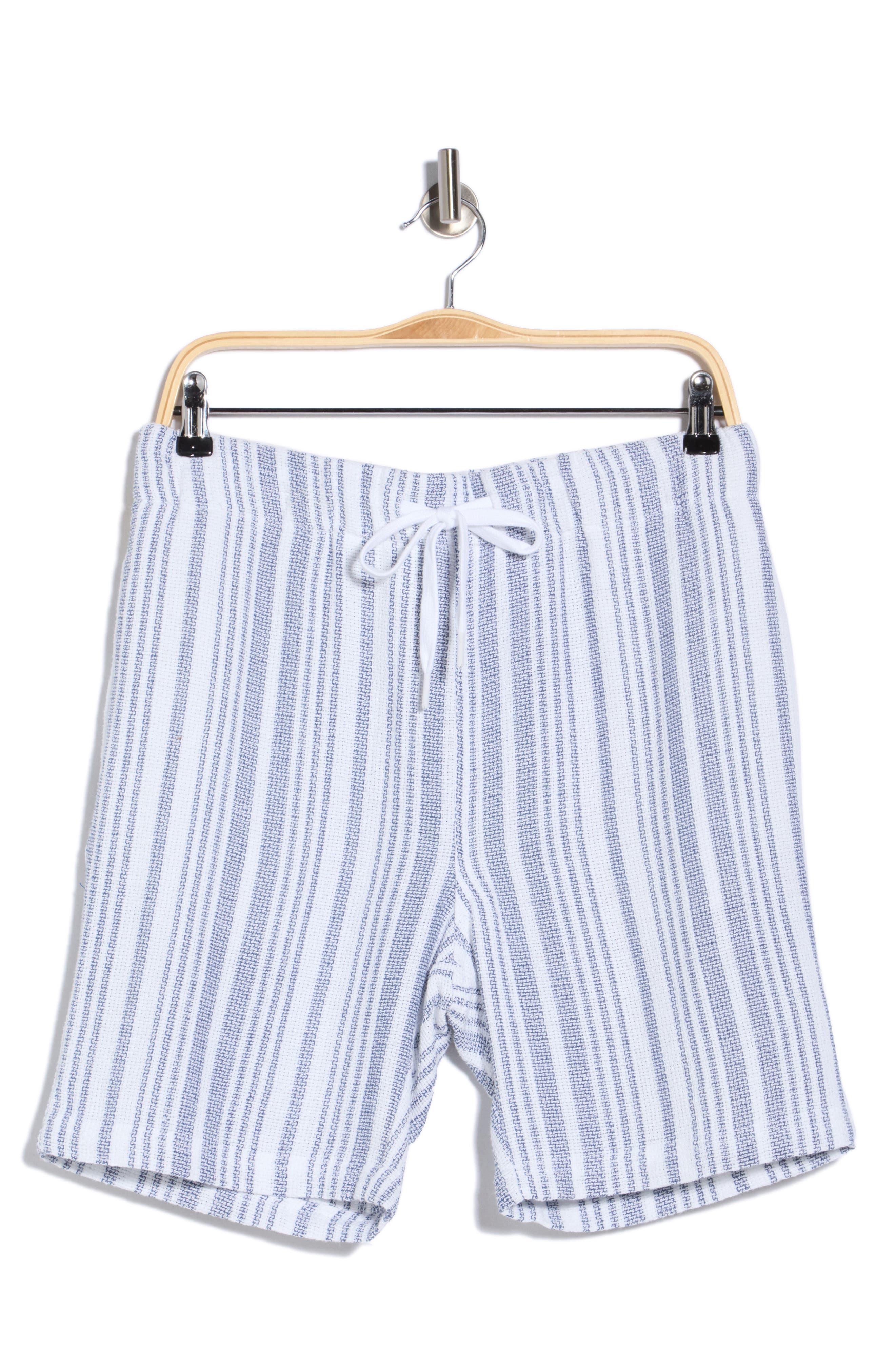 Striped Waffle Weave Shorts