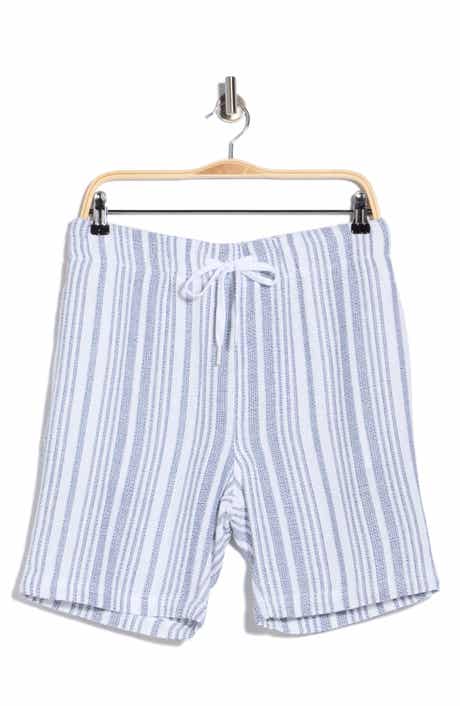Striped Waffle Weave Shorts