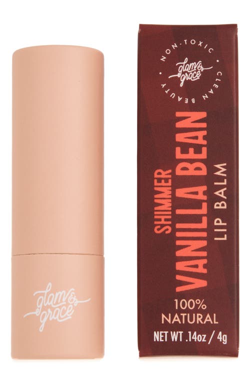 Glam & Grace Shimmer Lip Balm In White