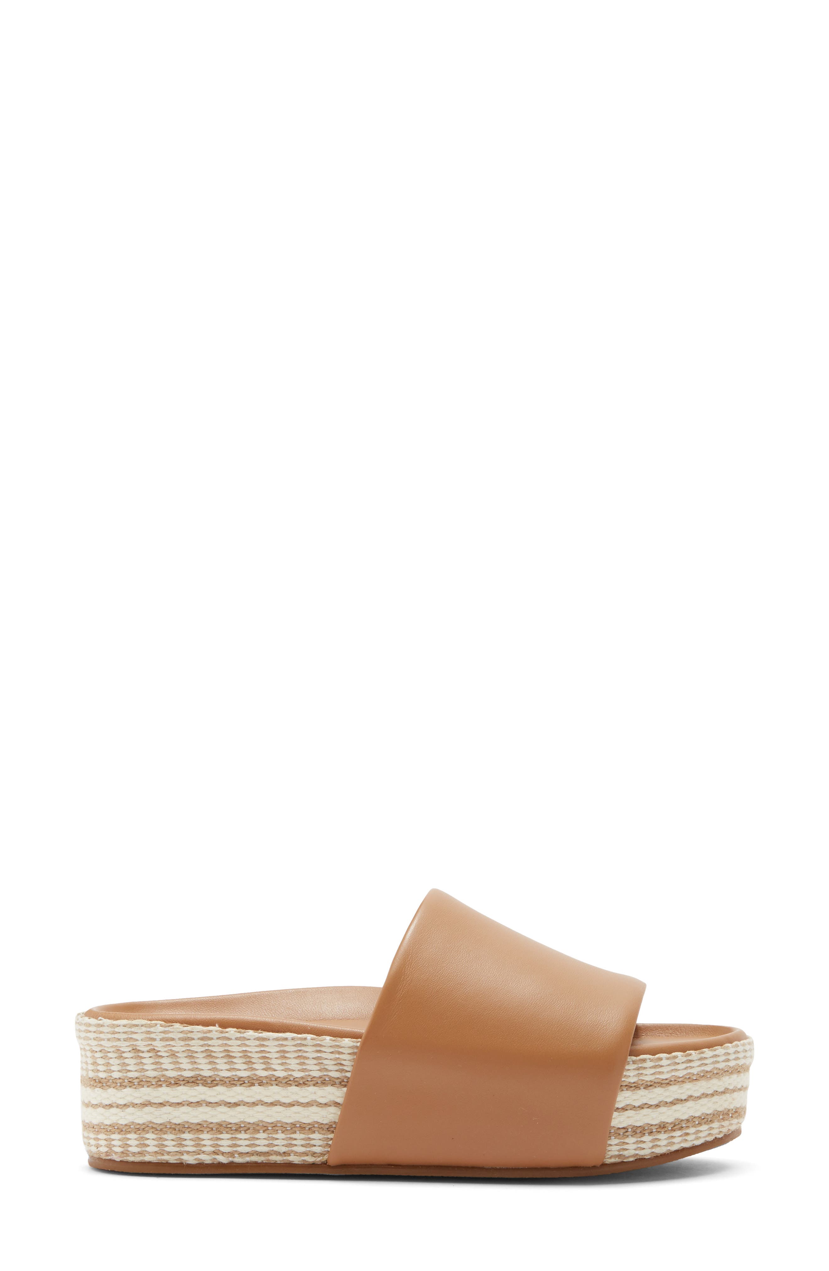 Beek Albatross Platform Sandal, Alternate, color, Honey