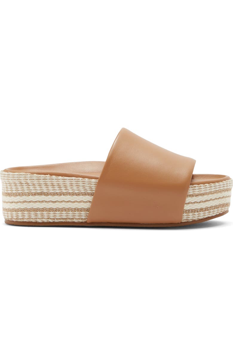 Beek Albatross Platform Sandal, Alternate, color, Honey