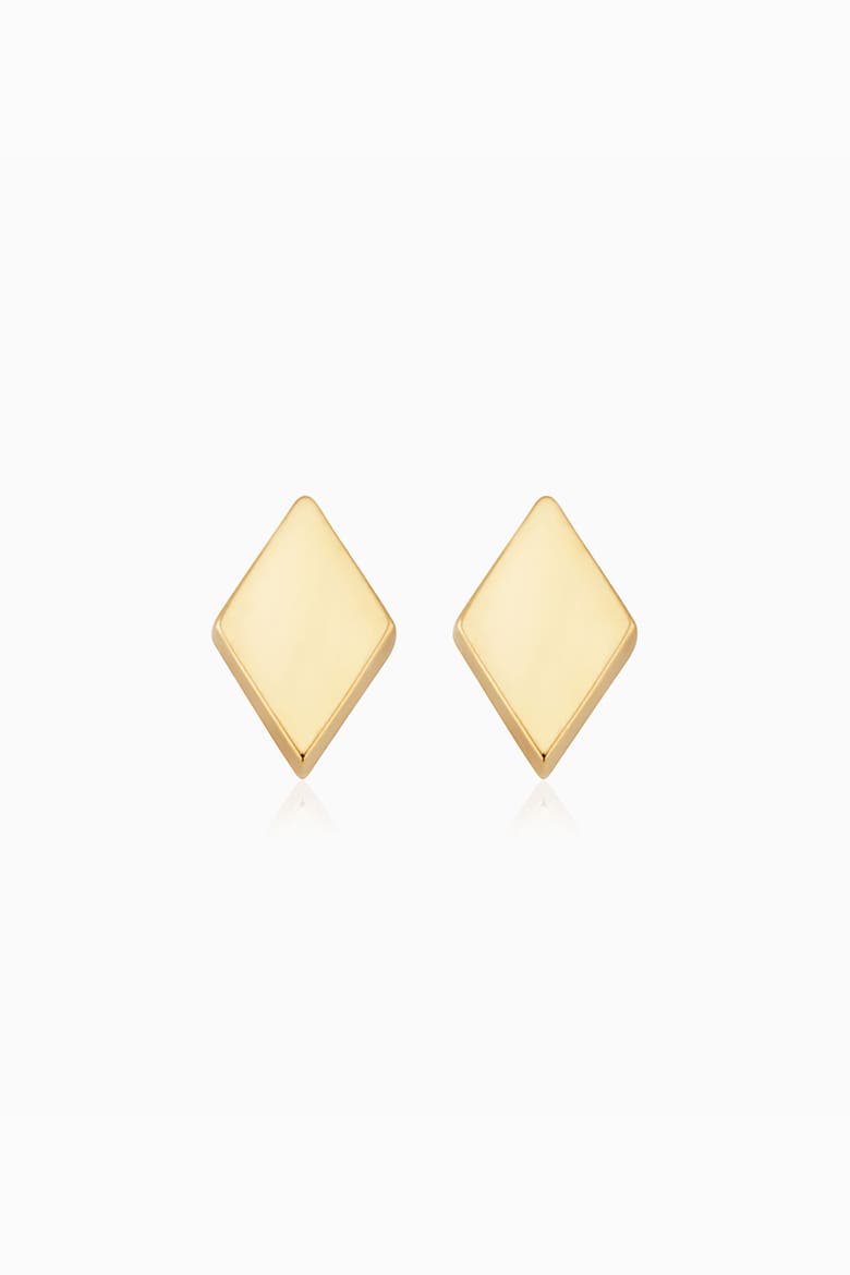 14K Gold Sweet Diamond Studs, Alternate, color, Yellow Gold