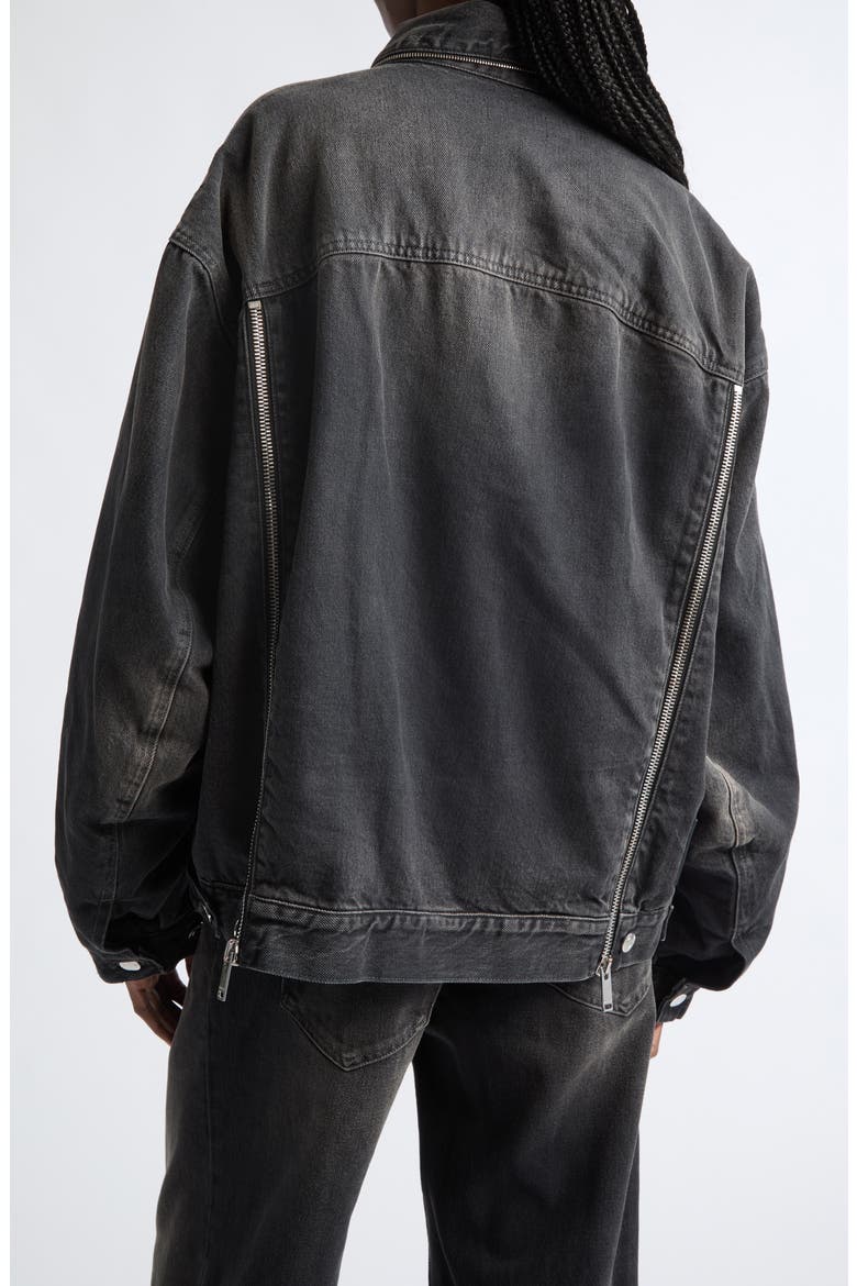 Legacy Denim Jacket, Alternate, color, VINTAGE BLACK