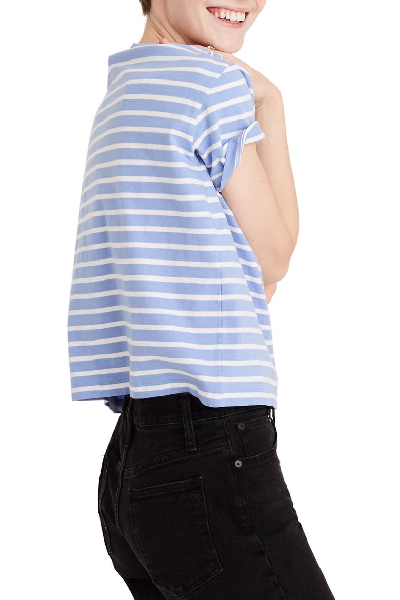 Baker Stripe Easy Crop Tee, Alternate, color, RAINWASHED PERI SOCOTRA STRIPE