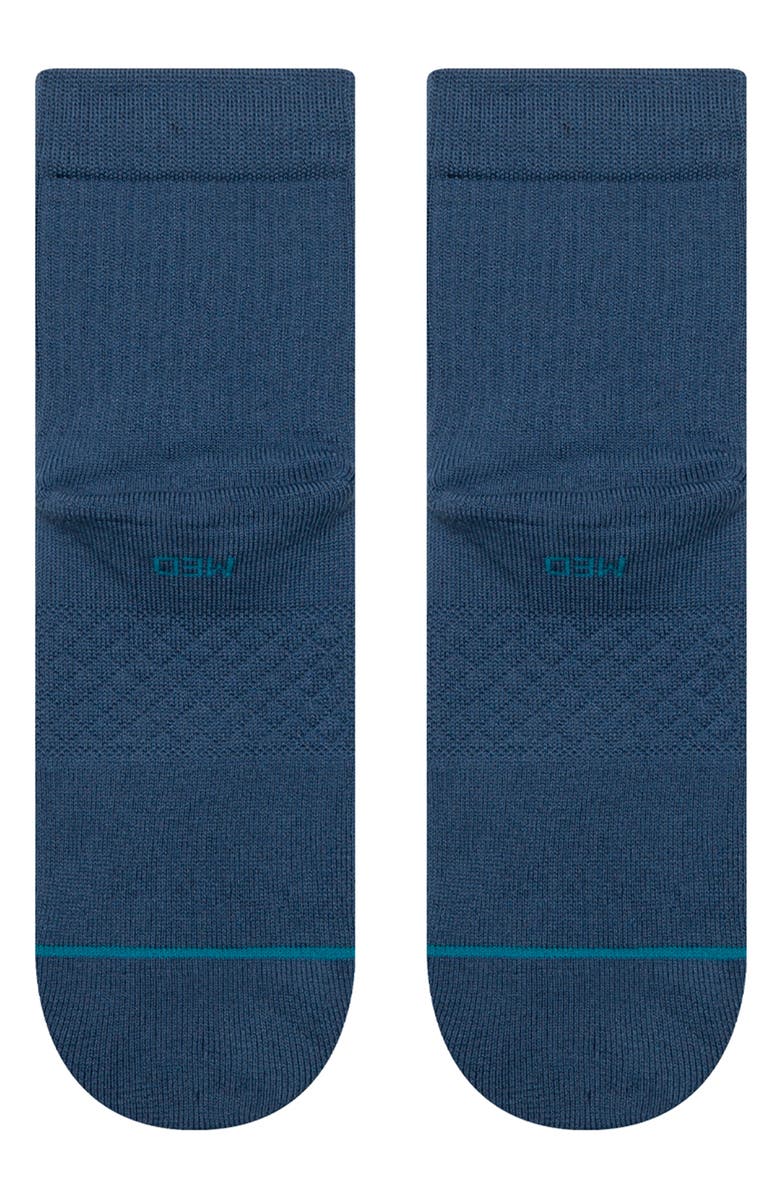 Stance Icon Quarter Socks, Alternate, color, Dark Royal