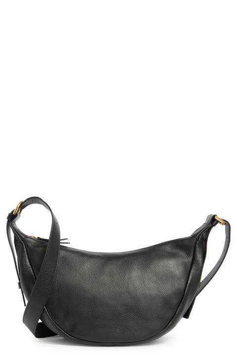 Jenna Leather Crossbody Bag