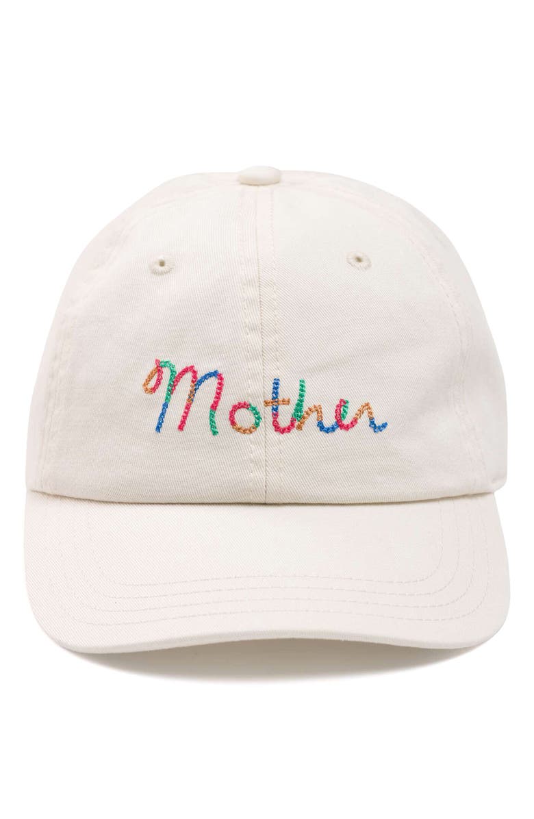 MOTHER Hats Off Baseball Cap, Main, color, Over The Rainbow