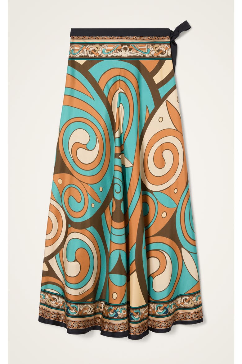 Sarong Skirt, Alternate, color, Kells Swirl Placée Camel