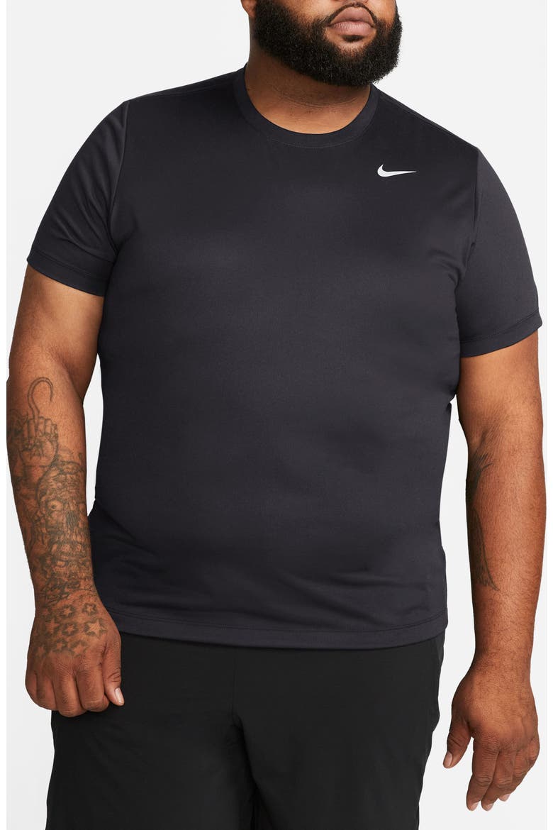 Dri-FIT Legend T-Shirt, Alternate, color, BLACK/MATTE SILVER