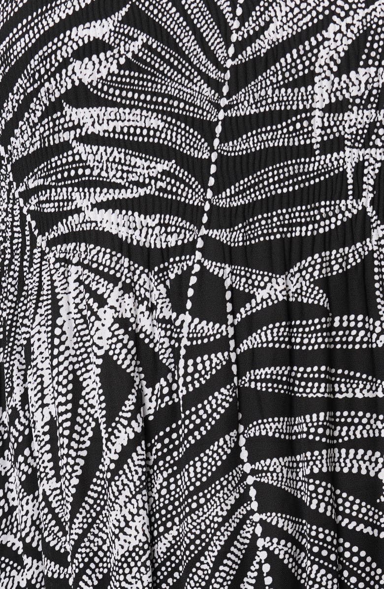 SUNNY LEIGH Pleated Ruffle Top, Alternate, color, Sarah Dot