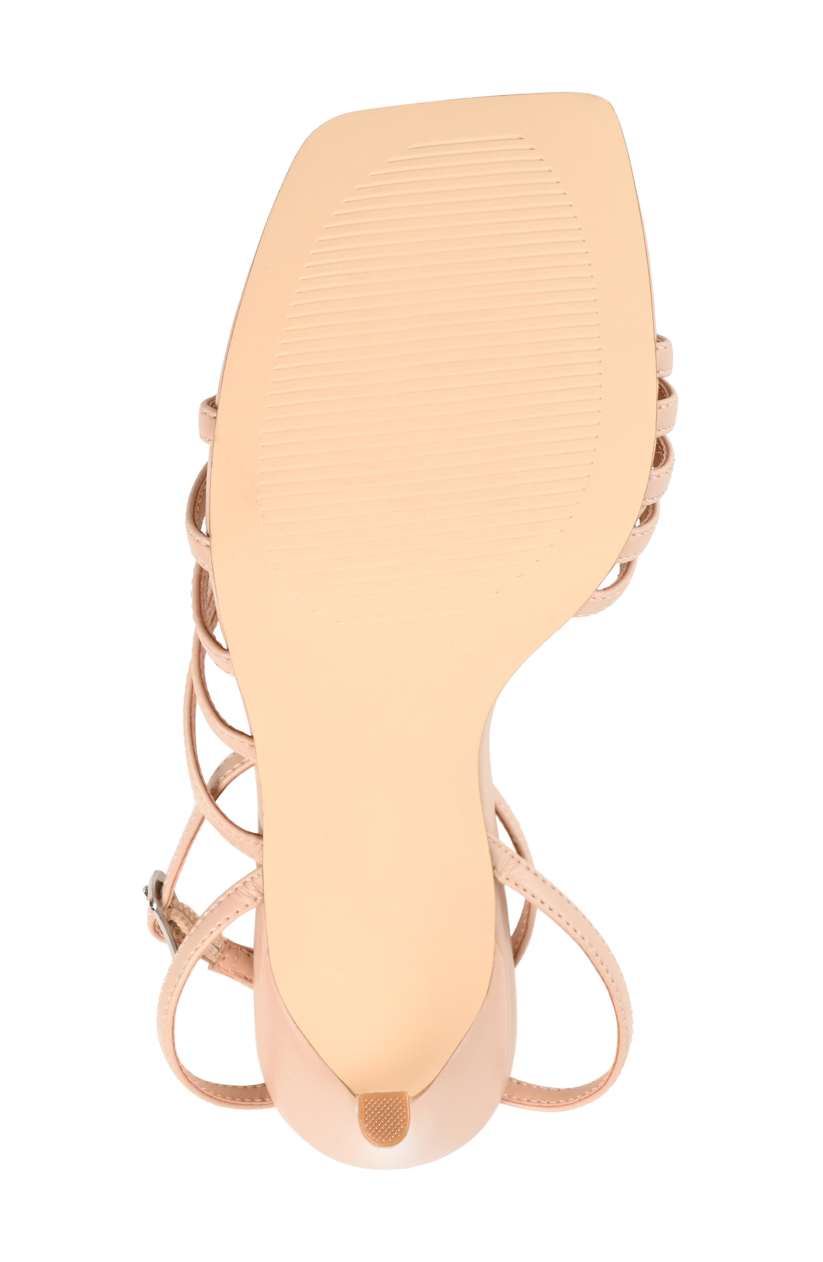 Louella Heeled Sandal, Alternate, color, NUDE