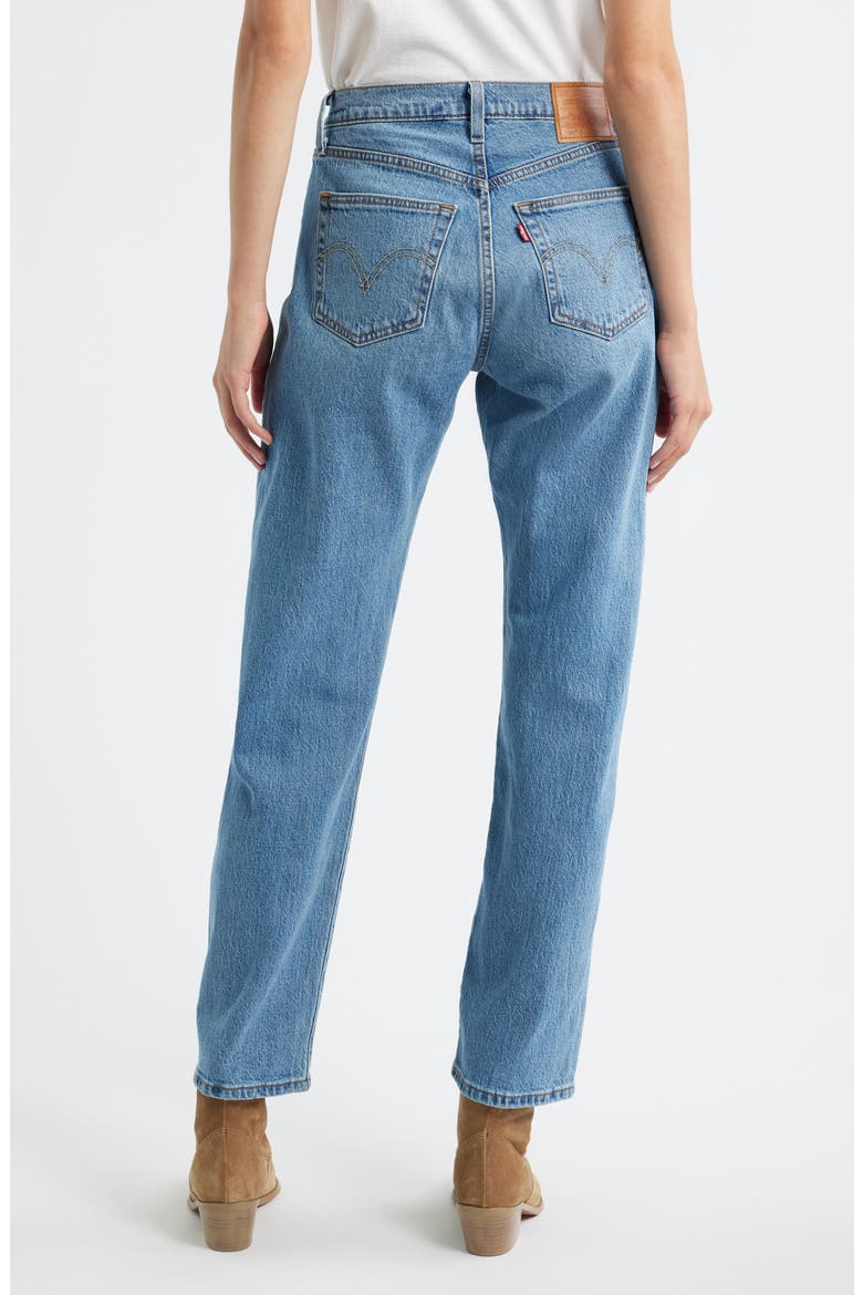 501® Curve High Waist Straight Leg Jeans, Alternate, color, LUCID DREAM