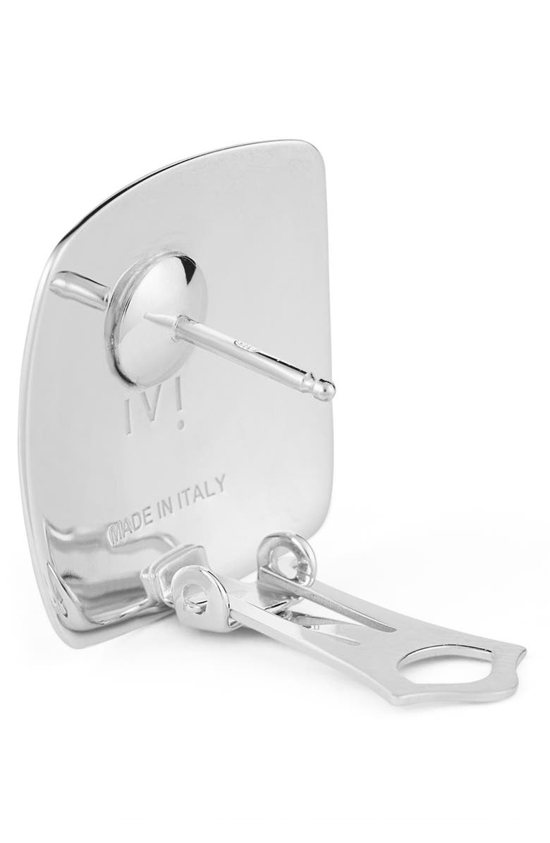 IVI Los Angeles Slot Clip-On Earrings, Alternate, color, Silver