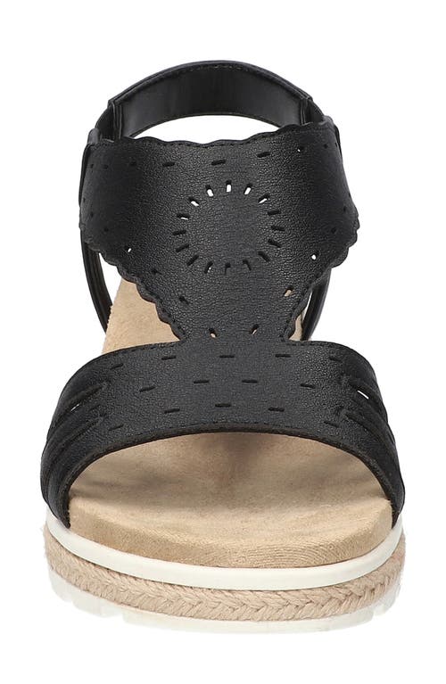 EASY STREET EASY STREET FRAN SLINGBACK WEDGE SANDAL