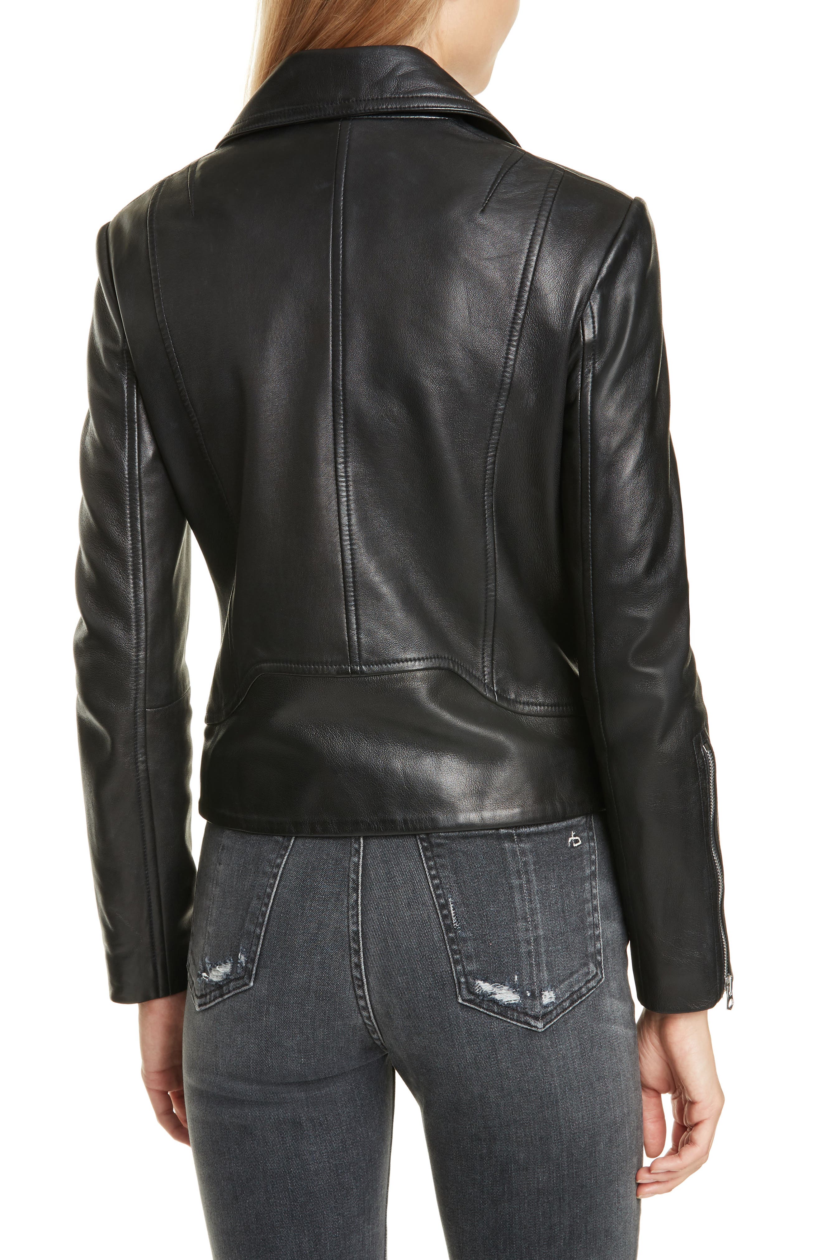Mack Lambskin Leather Jacket - image 2