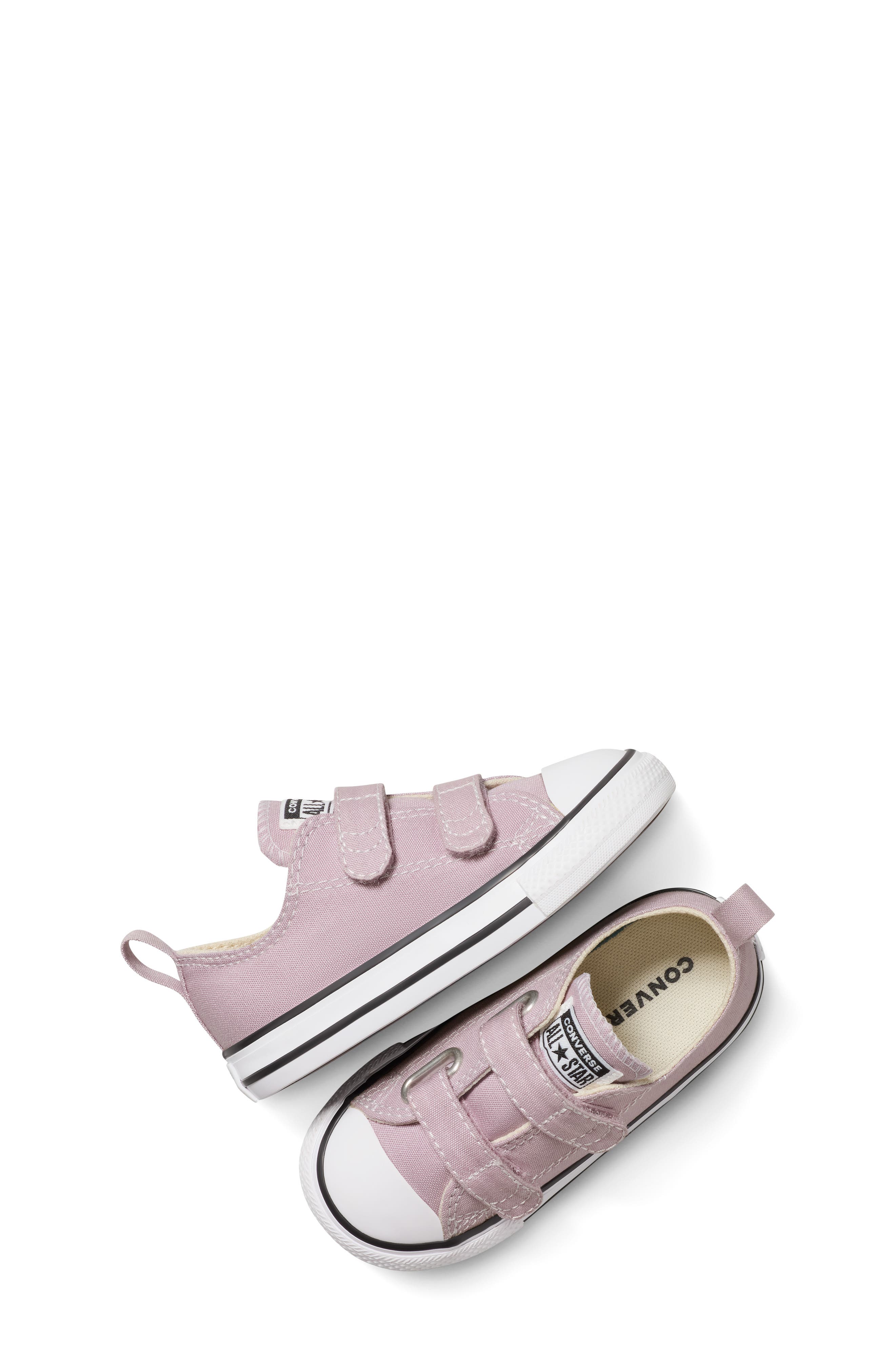 Converse Kids' Chuck Taylor All Star Easy On Canvas Low Top Sneaker, Alternate, color, Altitude Lilac